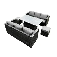 Lancashire 8-Seater Rattan Sofa Set