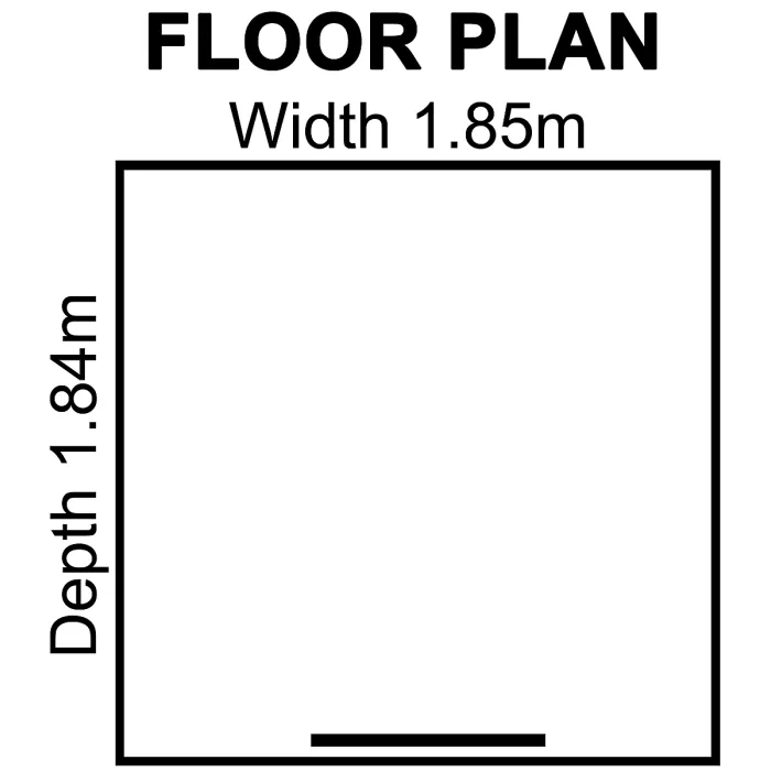Palram - Canopia Harmony Silver 6x6 Greenhouse
