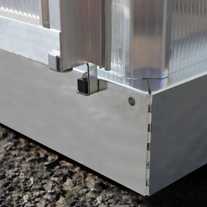 Palram - Canopia Mythos Silver 6x6 Greenhouse