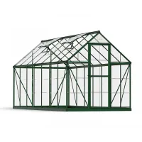 Greenhouse Harmony 6 x 14 - Polycarbonate - L426 x W185 x H208 cm - Green