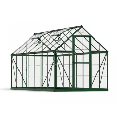 Greenhouse Harmony 6 x 14 - Polycarbonate - L426 x W185 x H208 cm - Green