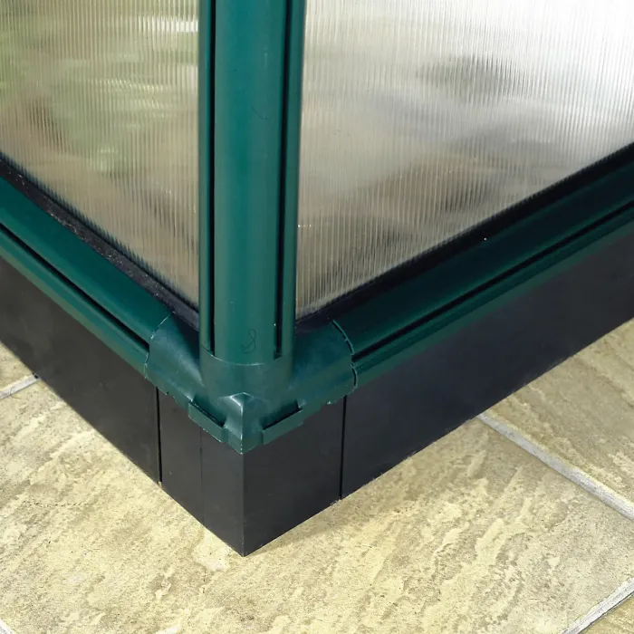 Palram - Canopia 6x6 Plastic Greenhouse base (L) 194cm x (W) 197cm