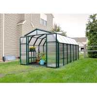 Palram - Canopia Hobby Gardner Green 8x12 Greenhouse