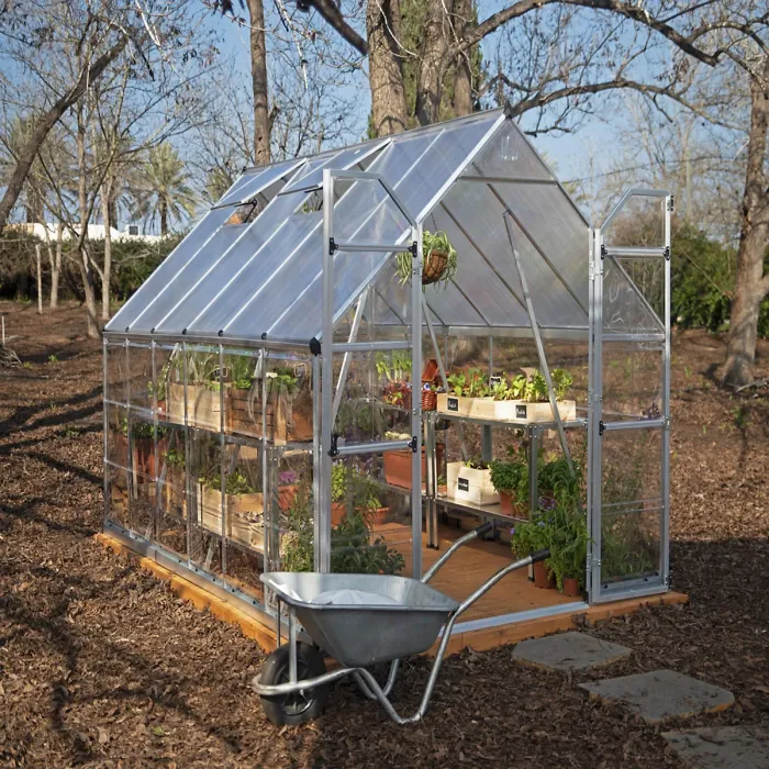 Palram - Canopia Balance Silver 8x12 Greenhouse
