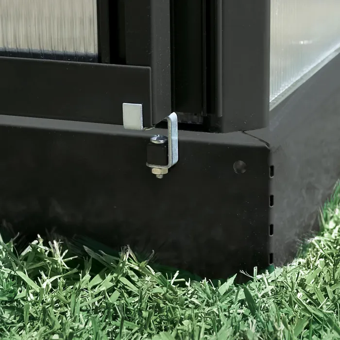 Palram - Canopia Victory Dark grey 12x10 Greenhouse