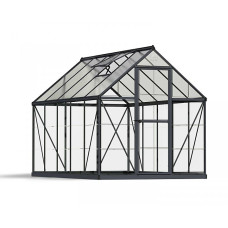 Greenhouse Hybrid 6X10 - Polycarbonate - L306 x W185 x H208 - Grey