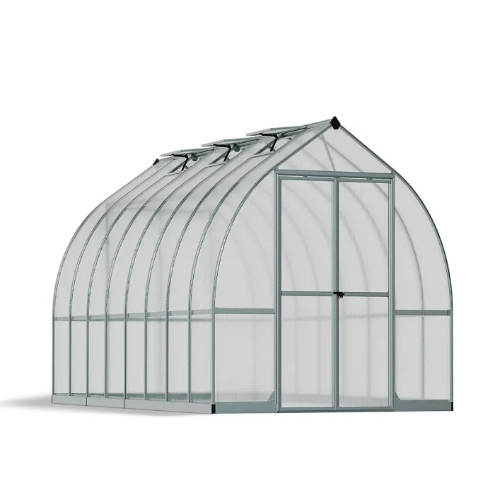 Palram - Canopia Bella Silver 8x16 Greenhouse