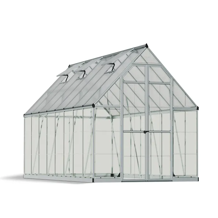 Palram - Canopia Balance Silver 8x16 Greenhouse