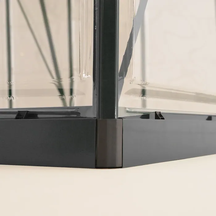 Palram - Canopia Harmony Grey 6X6 Greenhouse with Adjustable vent