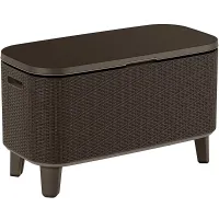 Keter Bevy Bar Cocktail Table BROWN