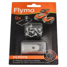 Flymo Genuine Lawnmower Spare Part - Blades - Pack of 9 - FLY595286601