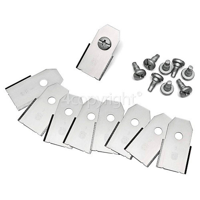 Flymo Genuine Lawnmower Spare Part - Blades - Pack of 9 - FLY595286601