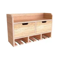 Tooltrek4 Power tool organizer storage rack, wall-mount drill holder, charging station for 6 power drills, Eucalytpus