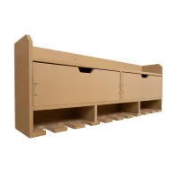 Tooltrek4 Power tool organizer storage rack, wall-mount drill holder, charging station for 10 power drills