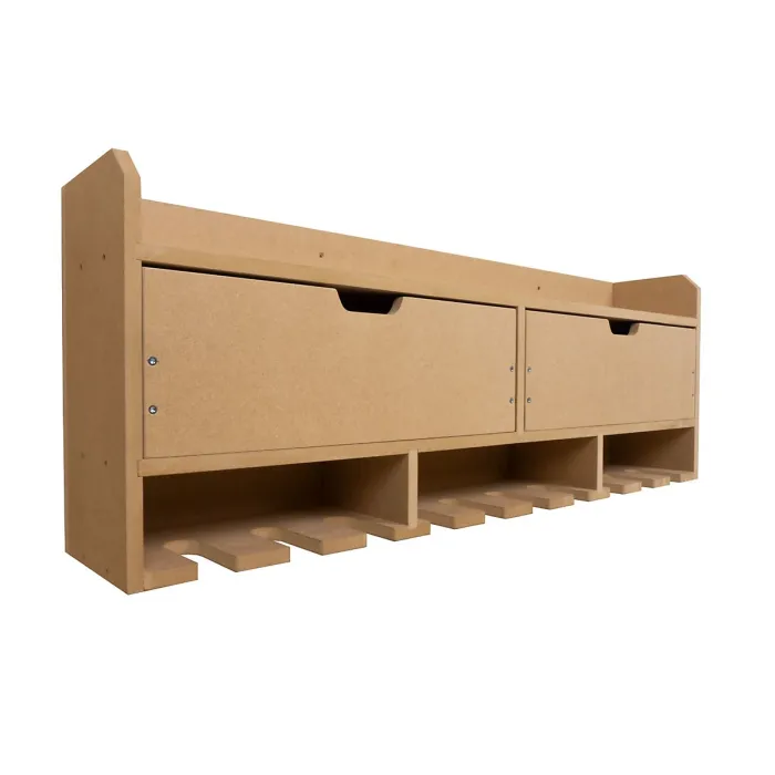 Tooltrek4 Power tool organizer storage rack, wall-mount drill holder, charging station for 10 power drills