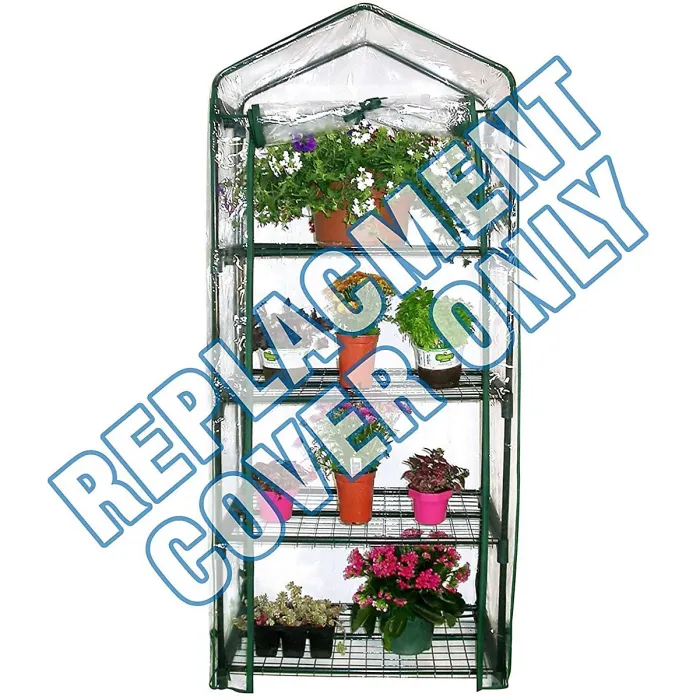 Clear PVC Green house - Mini Pop Up Greenhouse - Grow your own Potted Plants Growing Seeds Herbs Seedlings Flowers Gardening