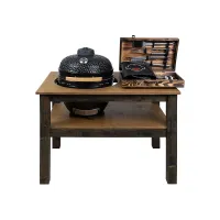 BBQ Space Outdoor Kitchen Islands, for Kamado Bono Limited Ceramic smoker (1.2m Length)