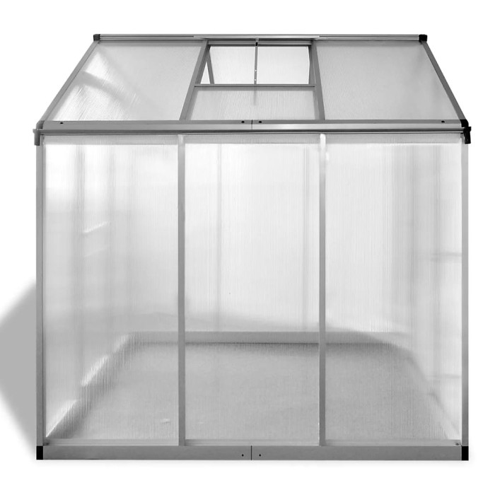 Berkfield Greenhouse Reinforced Aluminium 3.46 m2