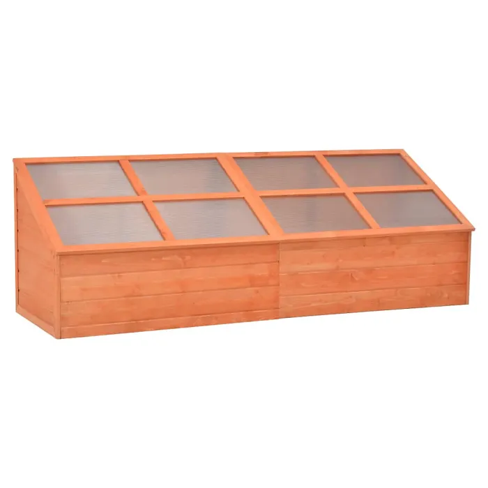 Berkfield Greenhouse Wood 180x57x62 cm