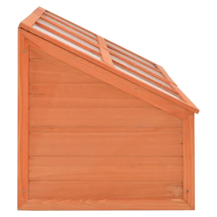 Berkfield Greenhouse Wood 180x57x62 cm