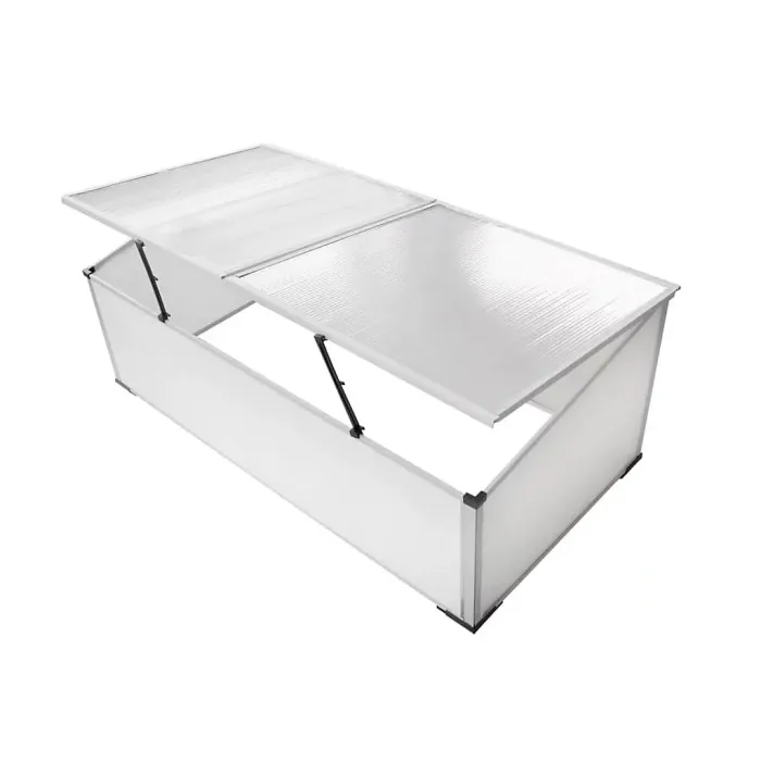 Berkfield Cold Frame 2 Lids 110x55x41 cm