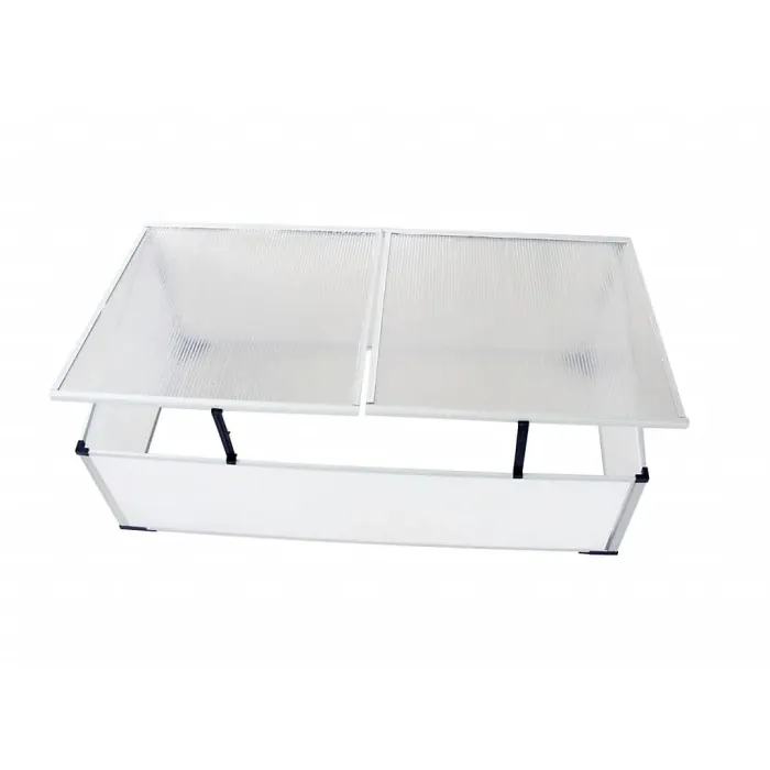Berkfield Cold Frame 2 Lids 110x55x41 cm