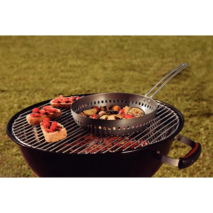 Tramontina Anodised Aluminium Barbeque Wok 26 cm