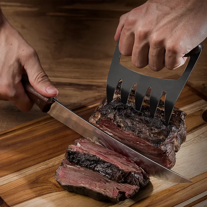 Tramontina Metallic Barbeque Claw with Wooden Handle