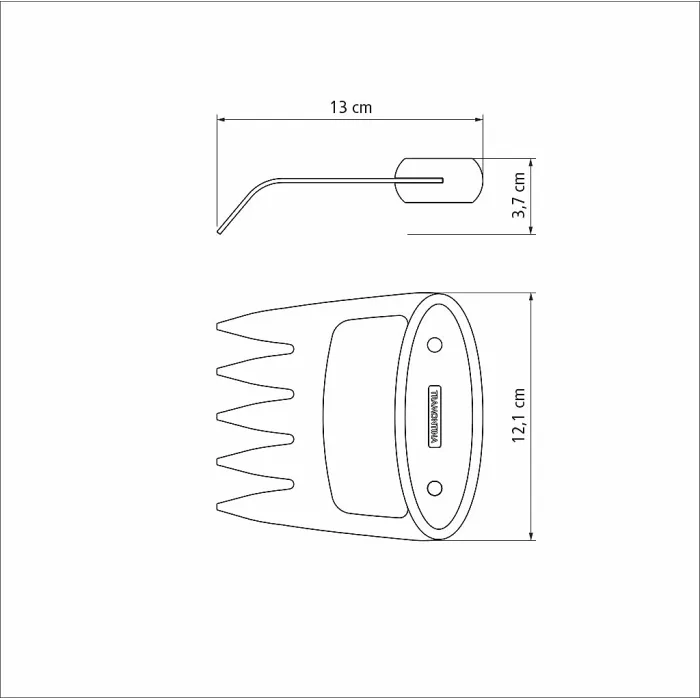 Tramontina Metallic Barbeque Claw with Wooden Handle