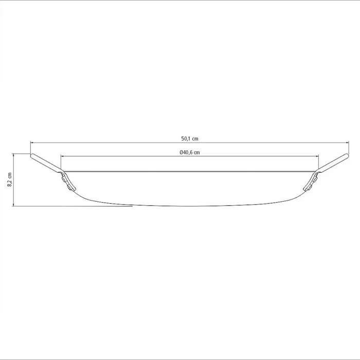 Tramontina Outdoor Paella Pan 40cm