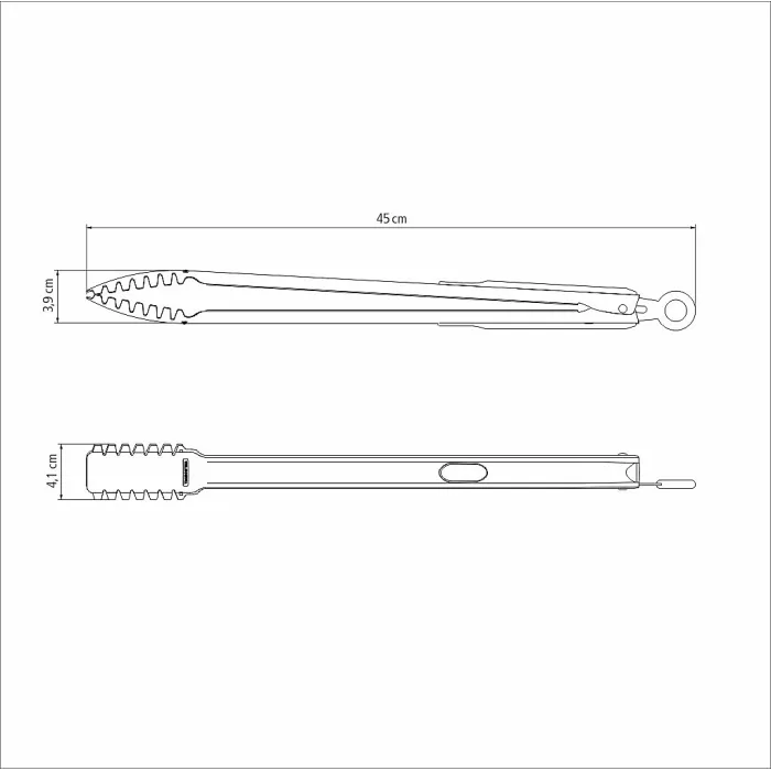 Tramontina 3 Pcs. Barbeque Tools Set