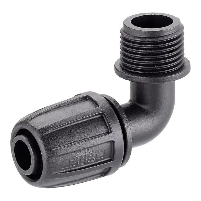 Claber 91019 Threaded Elbow Pop-Up Sprinkler Connector. Pack of Two
