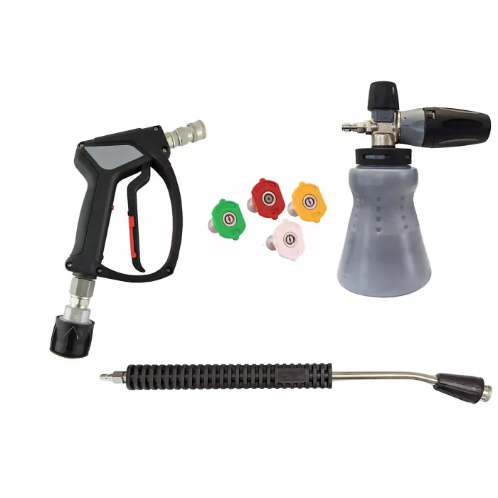 S/S MTM SGS35 Swivel Trigger Nilfisk Inlet & PF22.3 500mm Lance Nozzles