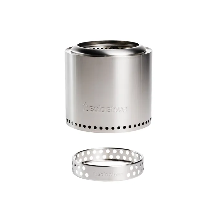 Solo Stove Ranger 2.0 Stainless Steel Smokeless Outdoor Fire Pit