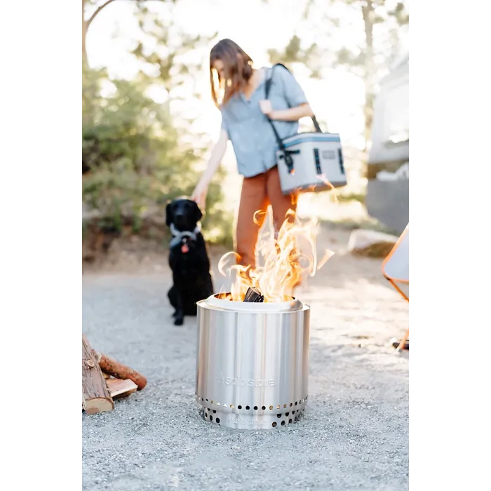 Solo Stove Ranger 2.0 Stainless Steel Smokeless Outdoor Fire Pit