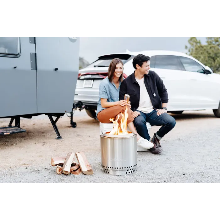 Solo Stove Ranger 2.0 Stainless Steel Smokeless Outdoor Fire Pit