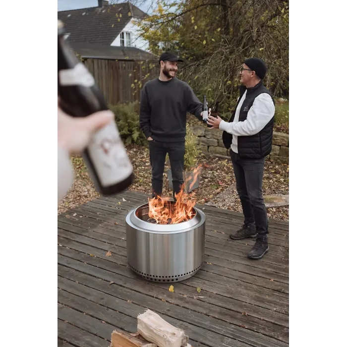 Solo Stove Yukon 2.0 27" Stainless Steel Smokeless Outdoor Fire Pit