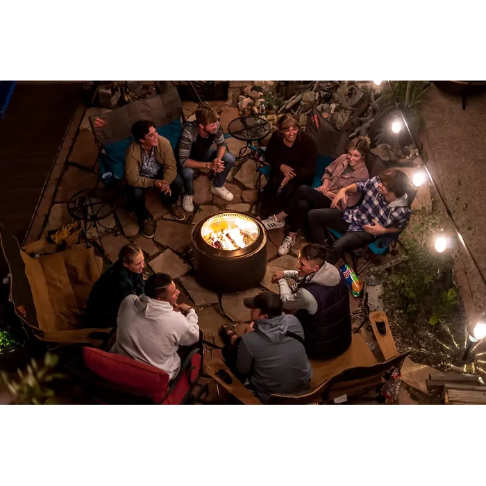 Solo Stove Yukon 2.0 27" Stainless Steel Fire Pit Ash color