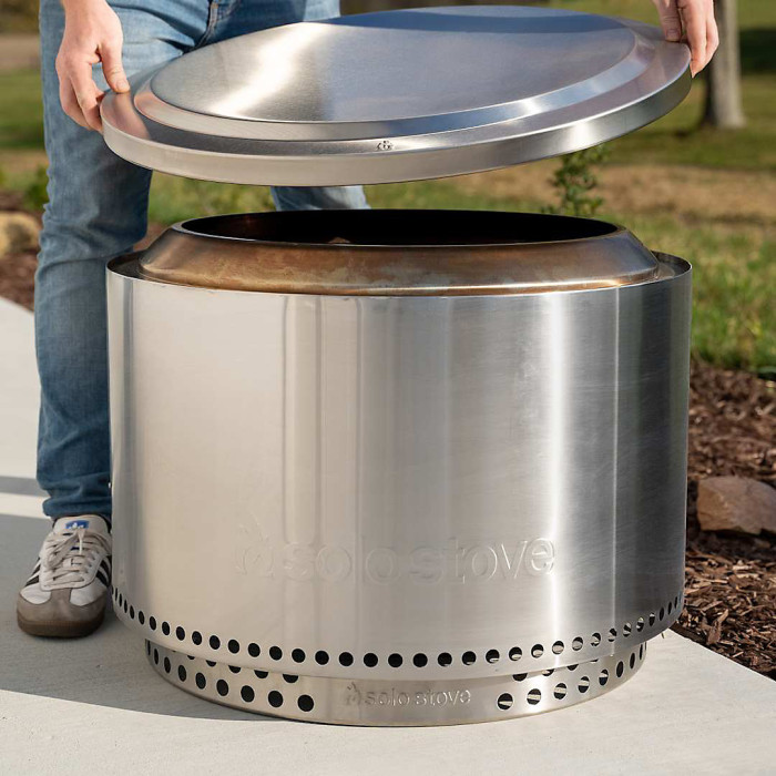 Solo Stove Yukon 27" Stainless Steel Lid for firepit