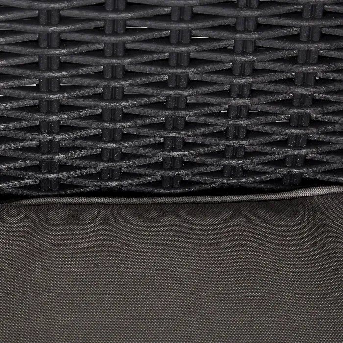 Keter Mia Graphite Plastic 4 seater Coffee set