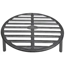 Cast Iron Round Camping BBQ Grill