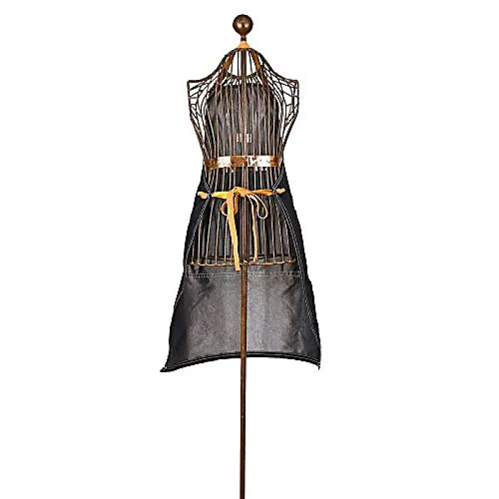 Denim Fabric Gardening Apron With Multiple Pockets