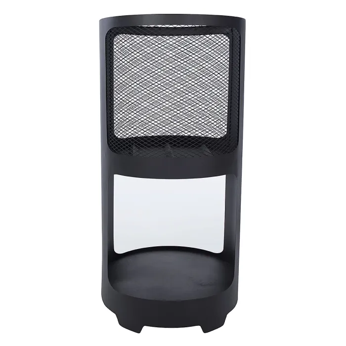 RedFire Buffalo Firepit With Wood Storage