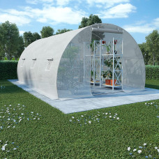 Greenhouse 13.5m² 450x300x200 cm Plant House for Fruits, Vegetables & Plants