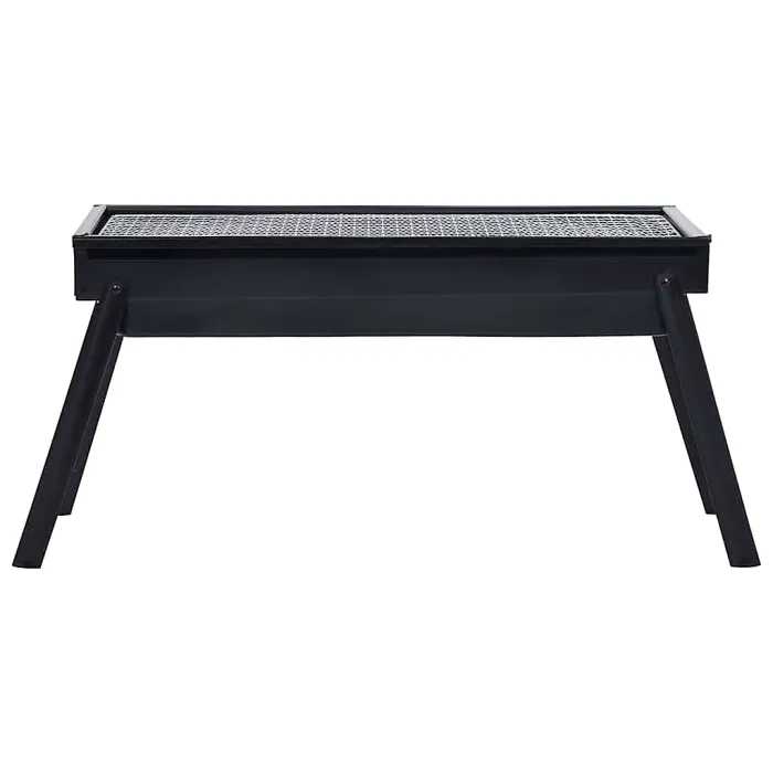 Portable Camping BBQ Grill Steel 60x22.5x33 cm