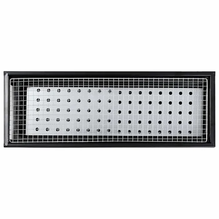 Portable Camping BBQ Grill Steel 60x22.5x33 cm