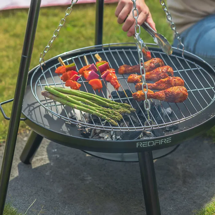 RedFire Barbecue Tripod El Paso with Fire Bowl