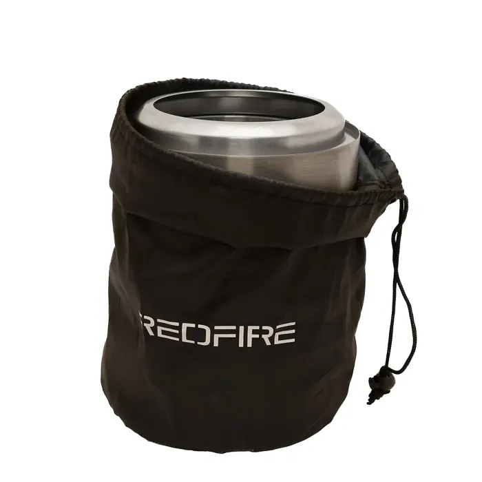 RedFire Volcano Pellet Tabletop Fire Pit Medium Size - Stainless Steel - 18cm Diameter