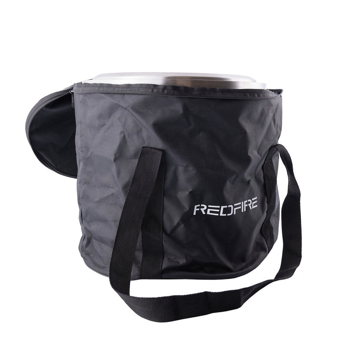 RedFire Volcano Pellet Fire Pit Large Size - Stainless Steel - 38cm Diameter