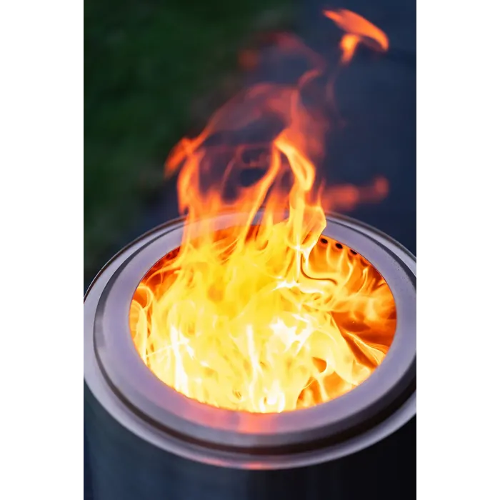 RedFire Volcano Pellet Fire Pit Large Size - Stainless Steel - 38cm Diameter